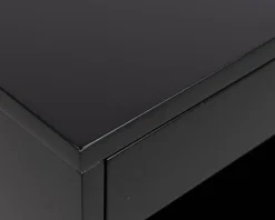 Sengebord Cholet med 1 skuffe sort