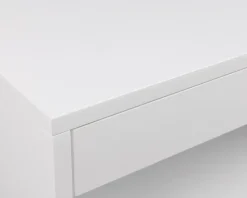 Sengebord Cholet med 1 skuffe hvid