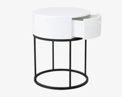 Sengebord m. 1 skuffe