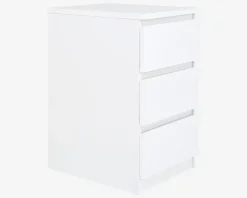 Sengebord m. 3 skuffer