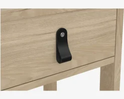 Sengebord Madrid eg med 1 skuffe