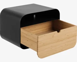 Sengebord med 1 skuffe væghængt