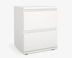 Sengebord Nova med 2 skuffer