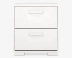 Sengebord Sofia med 2 skuffer