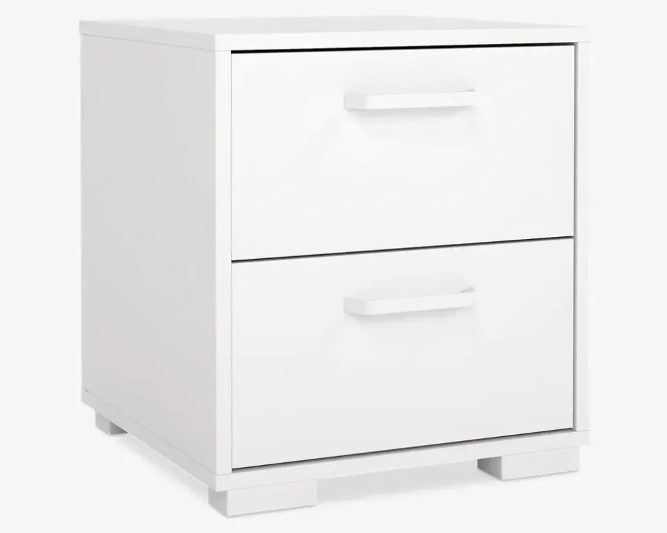 Sengebord Sofia med 2 skuffer