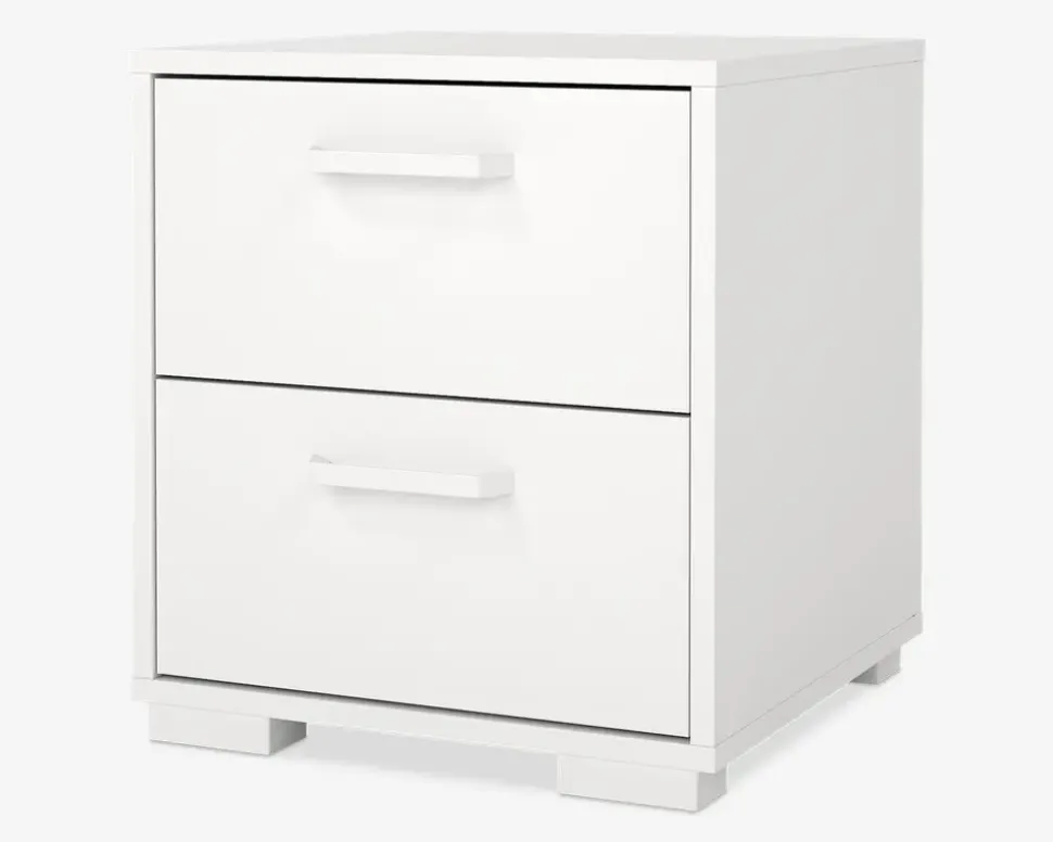 Sengebord Sofia med 2 skuffer