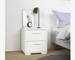Sengebord Sofia med 2 skuffer