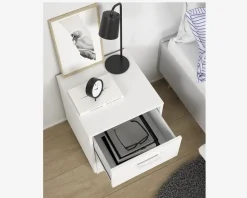 Sengebord Sofia med 2 skuffer