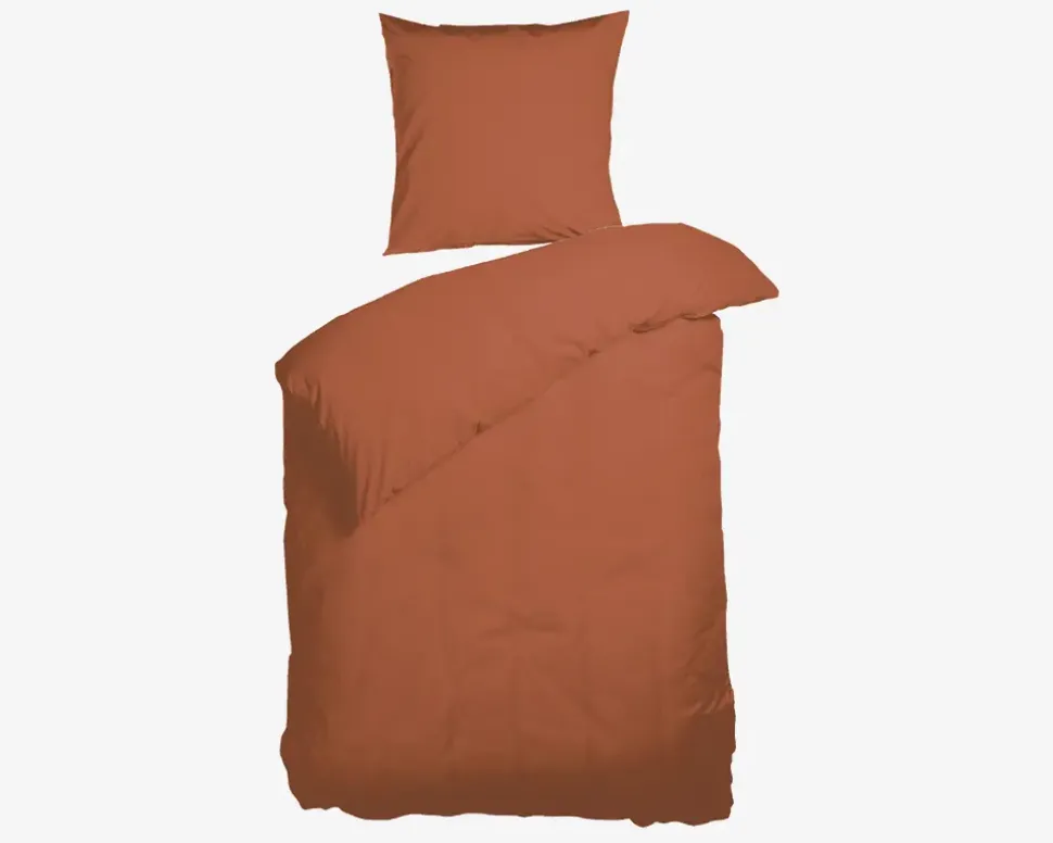Sengesæt Kelly Burnt Sienna 140x200 cm