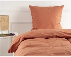 Sengesæt Kelly Burnt Sienna 140x200 cm