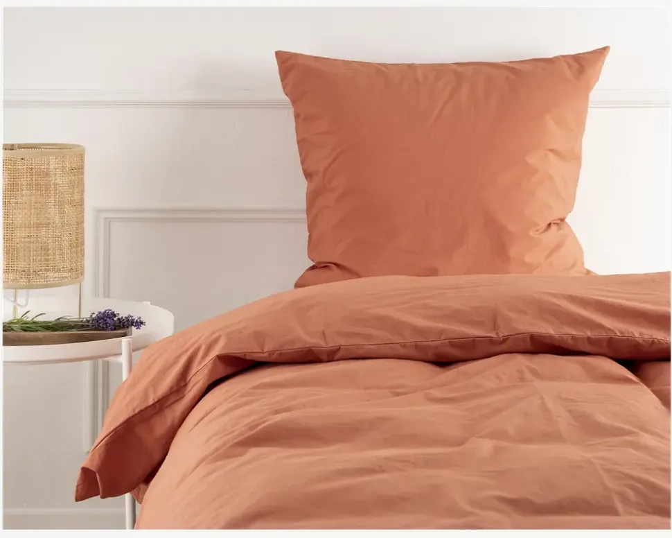 Sengesæt Kelly Burnt Sienna 140x200 cm