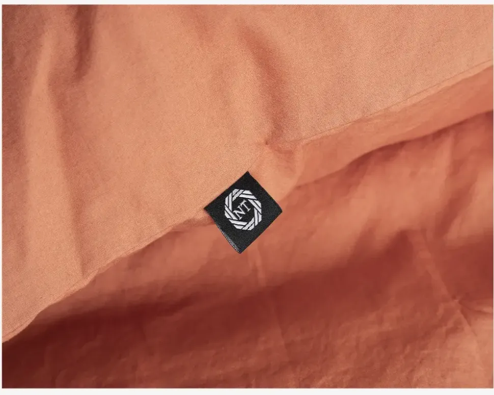 Sengesæt Kelly Burnt Sienna 140x200 cm