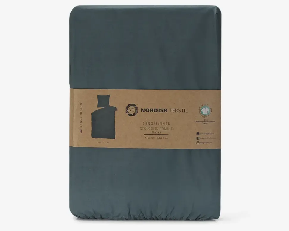 Sengesæt Kelly Dark Forest 140x200 cm