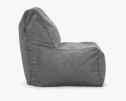 Sækkestol Pazzel grå møbelstof