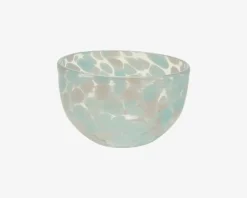 Skål Dots Blå/Rosa