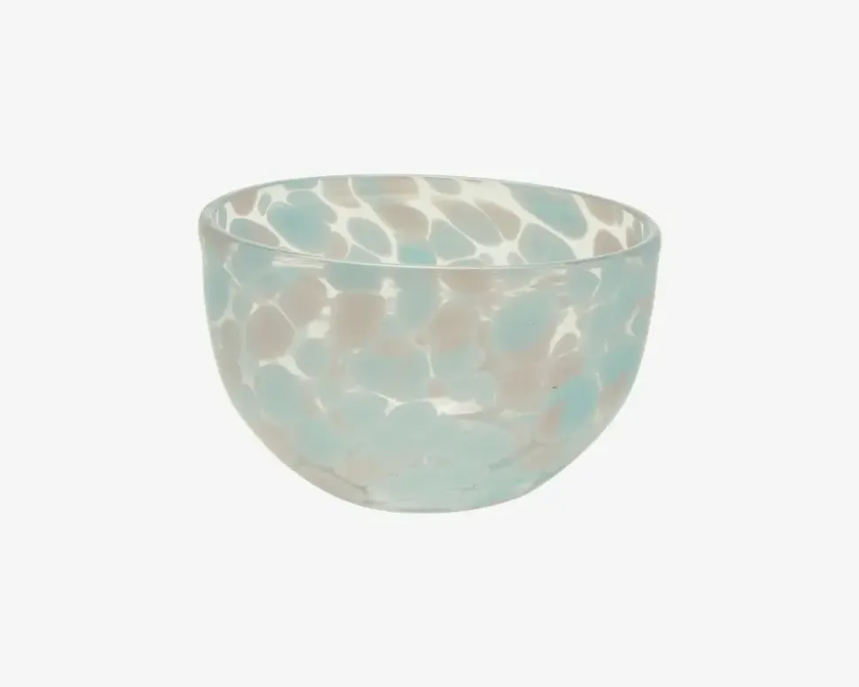 Skål Dots Blå/Rosa