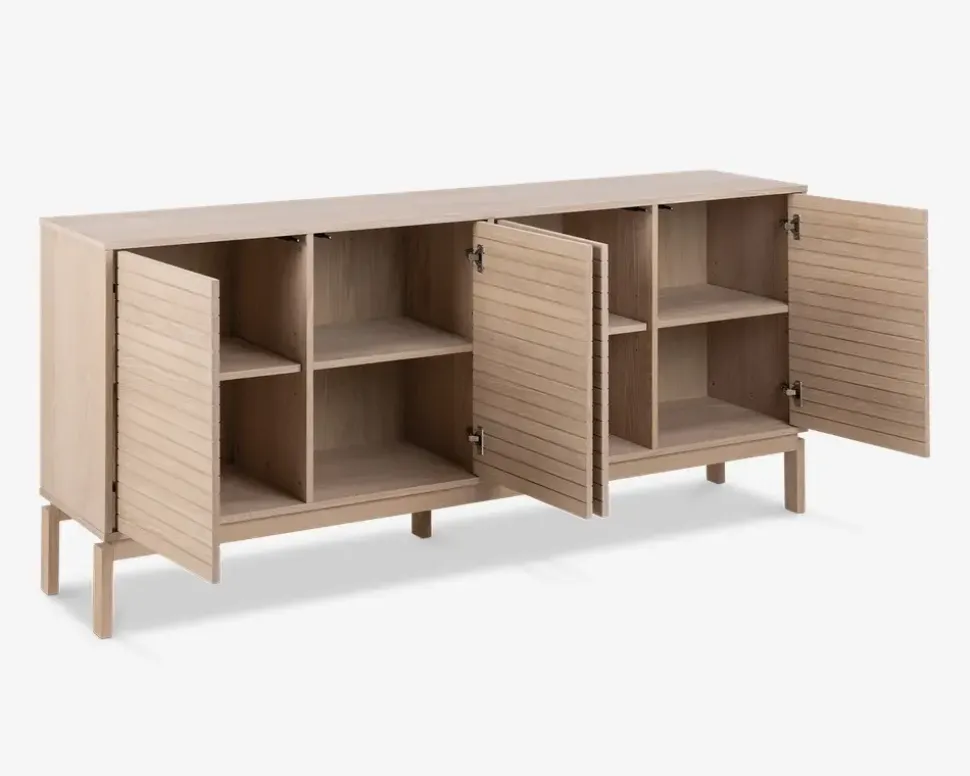 Skænk Linley i fineret hvidolieret eg