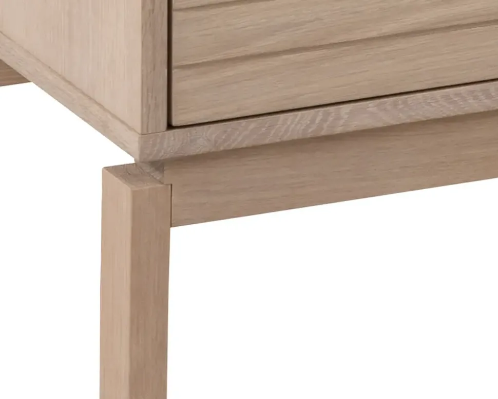 Skænk Linley i fineret hvidolieret eg