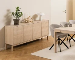 Skænk Linley i fineret hvidolieret eg