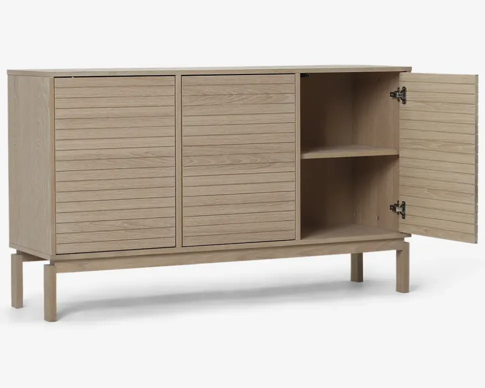 Skænk Linley i fineret hvidolieret eg