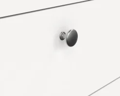 Skænk Madrid hvid med 3 skuffer