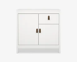 Skænk Madrid hvid med 1 skuffe