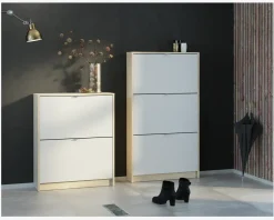 Skoskab Shoes m. 3 låger