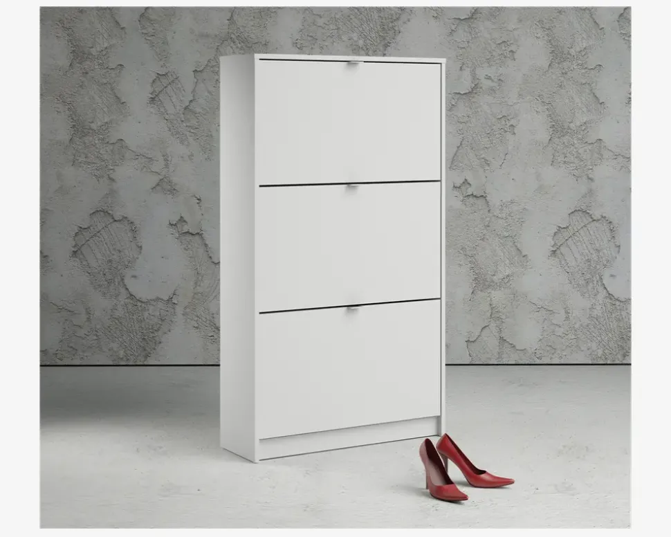 Skoskab Shoes m. 3 låger