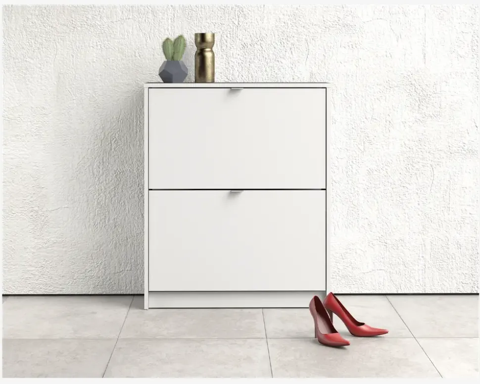 Skoskab Shoes m. 2 låger