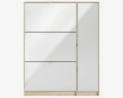 Skoskab Shoes m. 3 låger og 1 dør