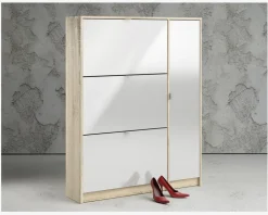 Skoskab Shoes m. 3 låger og 1 dør