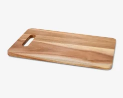 Skærebræt akacietræ 30x20x1,4 cm