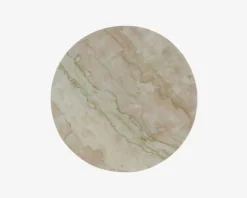 Skærebræt Marmor Lys Brun Ø.30cm