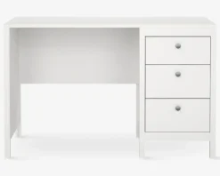 Skrivebord Madrid hvid kunstfiner