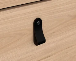 Skrivebord Madrid lys eg kunstfiner