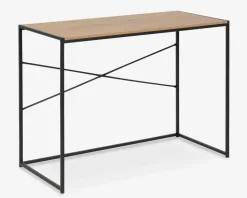 Skrivebord Seaford Eg/Sort