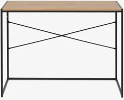 Skrivebord Seaford Eg/Sort