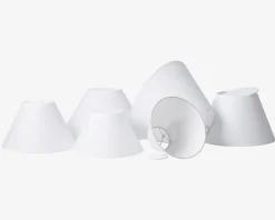 Skærm Emma Casa H. 12,5 cm Hvid