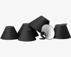 Skærm Emma Casa H. 12,5 cm Sort