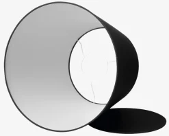 Skærm Emma Domus H. 32 cm Sort