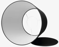 Skærm Emma Domus H. 28 cm Sort