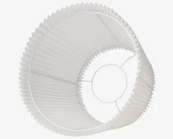 Skærm Emma Villa hvid H.22,5 cm