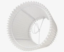 Skærm Emma Villa Hvid H.16 cm