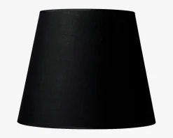 Skærm Isabella Domus sort/kobber H.28 cm