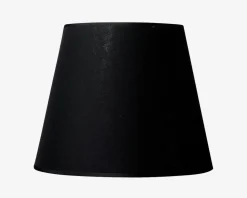 Skærm Isabella Domus sort/kobber H.24 cm