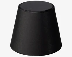 Skærm Isabella Domus sort/kobber H.24 cm