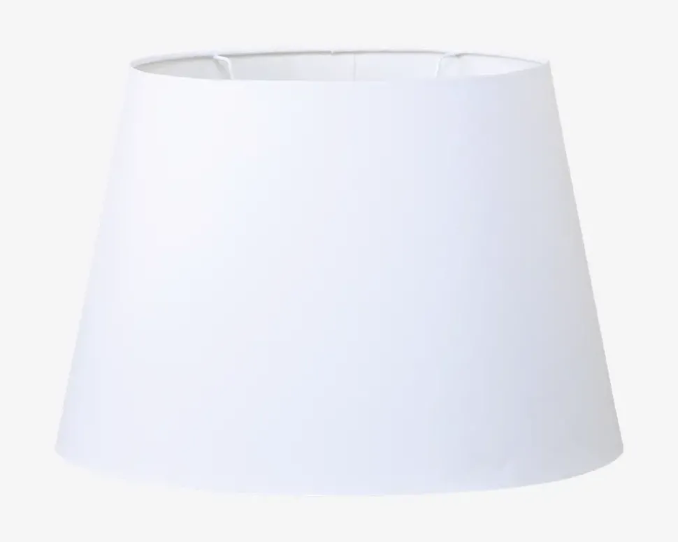 Skærm Oval Hvid Ø.35 cm