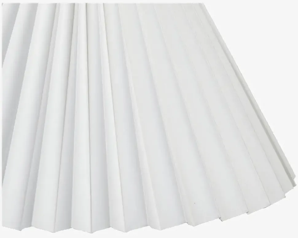 Skærm Plisse Empire Creme 18 cm