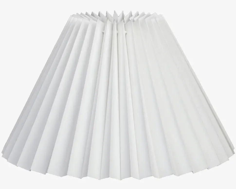 Skærm Plisse Empire Creme 23 cm