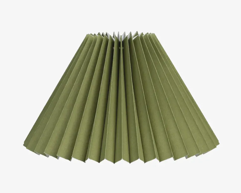 Skærm Plisse Empire Grøn 18 cm